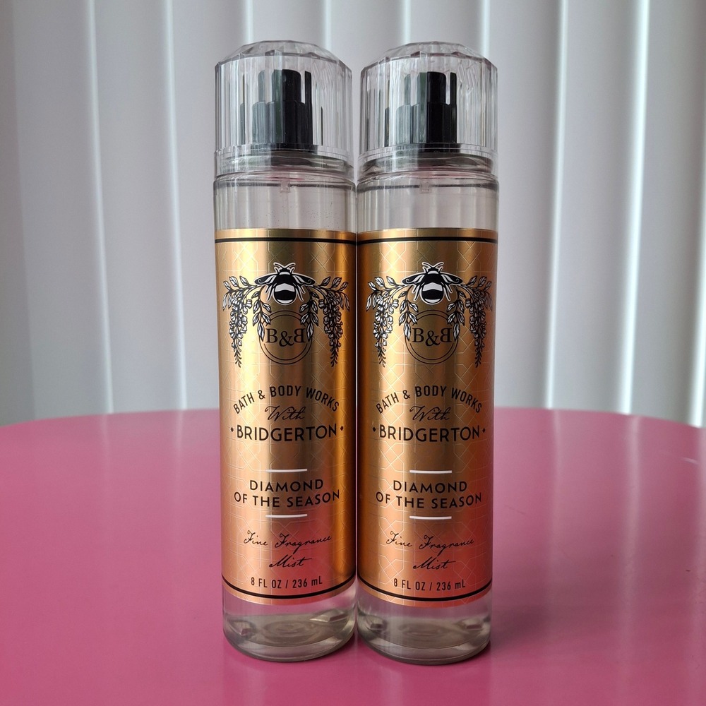Bath & Body Works DIAMOND OF THE SEASON Fragrance Mist 8 fl oz Set of 2